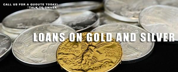 Why sell your gold or bullion... bullish on the gold or silver market. GET A LOAN 90 days minimum plus more if you need