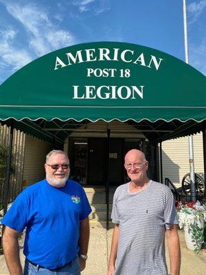 American Legion Post 18 Burton Woolery