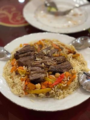 Traditional dish Plov