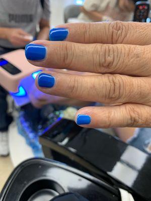 Gel manicure