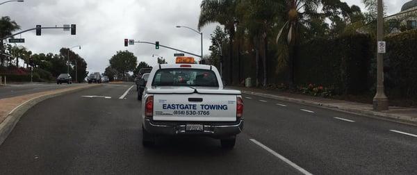 March 7, 2016 at 10:30 AM this guy was driving down Leucadia on a rainy day and decided to toss out his cigarette butt.