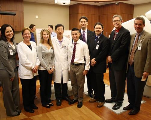 The St. Louis CyberKnife team.