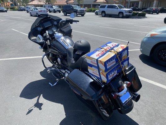 My Bike they helped get back into my grocery getter.