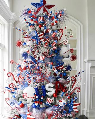 Patriot Christmas tree