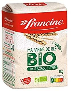 Francine Organic Flour T55  for Special French style Baking - Croissant, Choux puff pastry, Tarts, French bread, Baguette, and so much more.