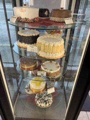 Cake selection