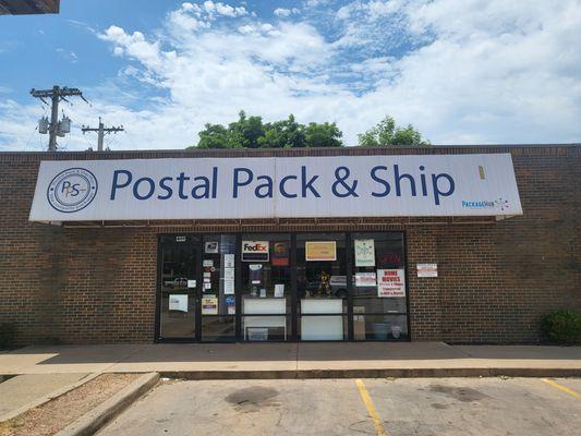 Postal pack and ship plus