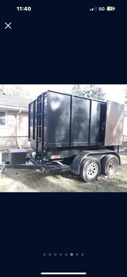 Junk removal, service in dumpster rental