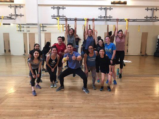 HIIT class with Sean