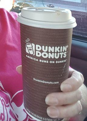 Yummy drinks at Payson Dunkin Donuts. Don't forget the donuts!