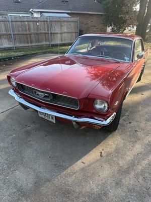 My 66 Mustang and it's a one car owner