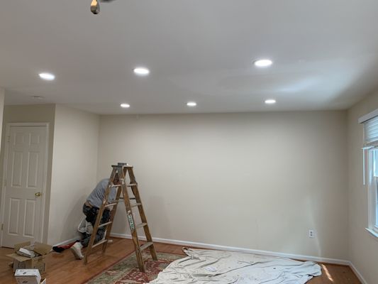 After light install