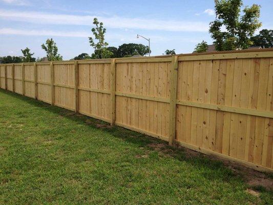 Privacy Wood Fence Installation