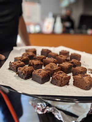 Brownie Samples