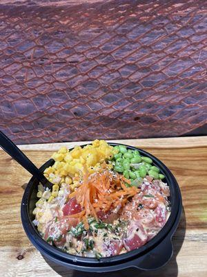 Salmon/tuna bowl