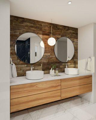 Master bathroom remodeling