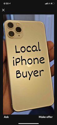 Local iphone buyer ... if you live within the five boroughs in nyc ... and have an iPhone for sell, please contact us. Thank you