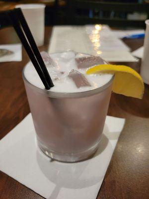 Lavender gin sour