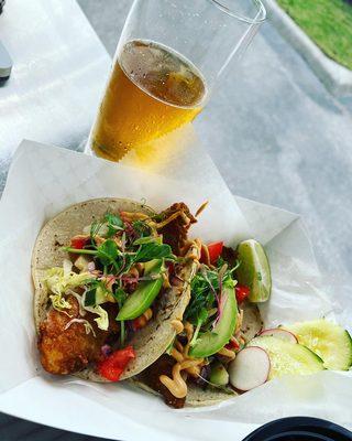 Fish Tacos @ Ceremony Brewing