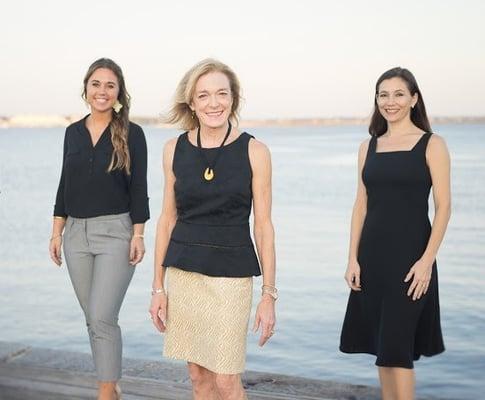 E. Boineau & Company Team Haley Metcalfe, Elizabeth Boineau and Melissa Pluta Parker (l to r)