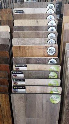 100% Waterproof Flooring Samples