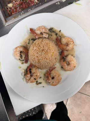 Garlic shrimp