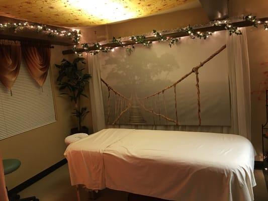 Warm, inviting, cozy -- are you ready for your massage?!?