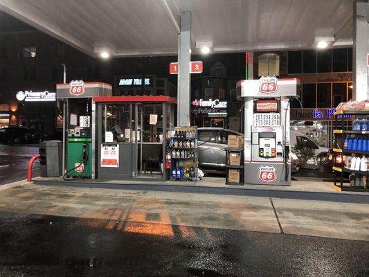 Gas station