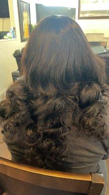 22' Loose wave Raw human hair no heat wig