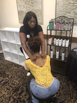 Essence fest 2018   Traveling massage therapist