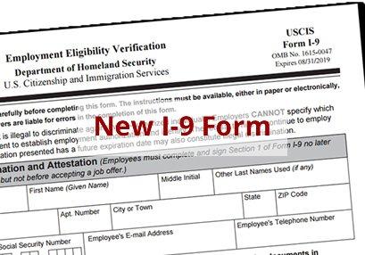 The New Form I-9: Employers: Beware, Be Proactive.