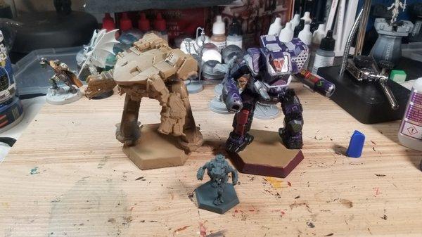 Larger sized mechs for display/larger scale games