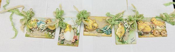 Easter Banner by Magpie Gypsy Teri Kolte