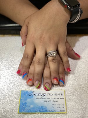 Another acrylic full set &design by Don