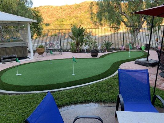 Newly Renovated Putting Green