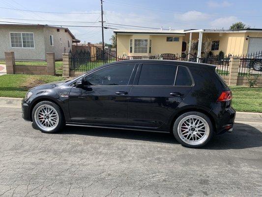 Michelin Pilot Sport 4s 225/40/18 on my 2017 Gti