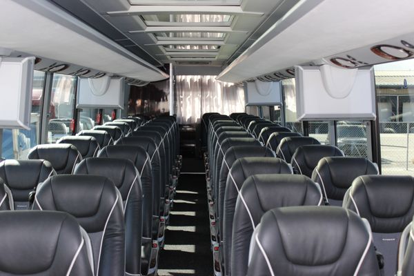 56 passenger luxury motor coach