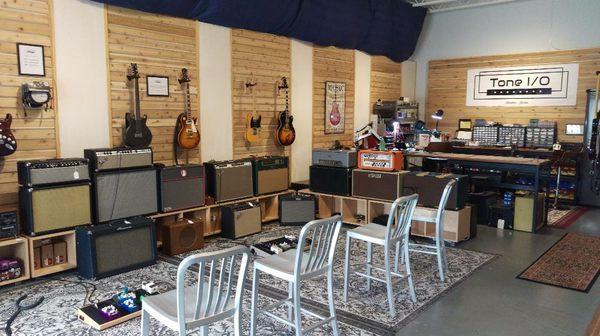 Tone I/O Shop Demo Area