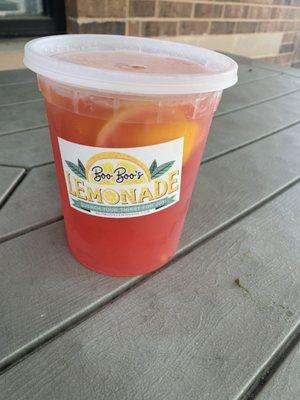 Strawberry and Peach Lemonade