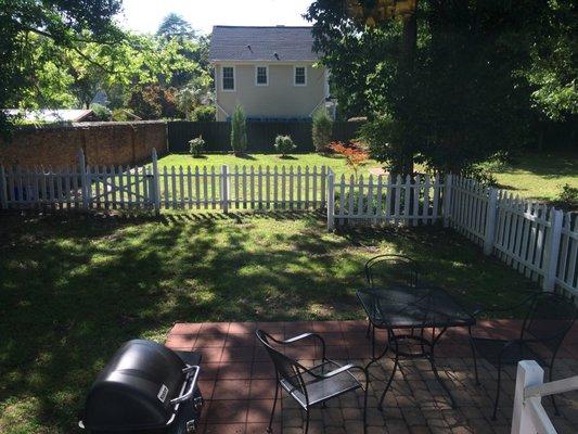 Each Cottage has a Private Patio