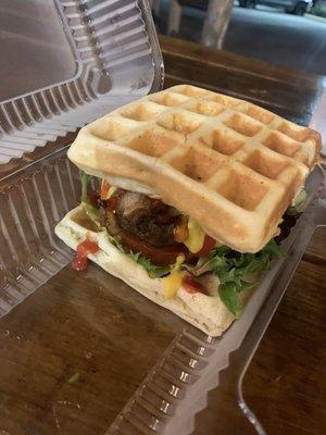 Waffle Burger