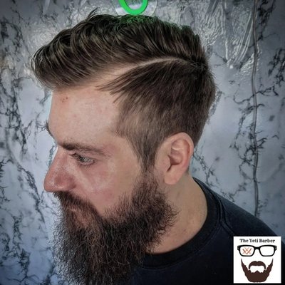 Gentleman's cut and beard shaping