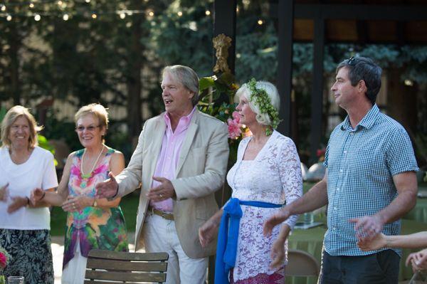 Tom Clements and friends. Malibu Beach Homes