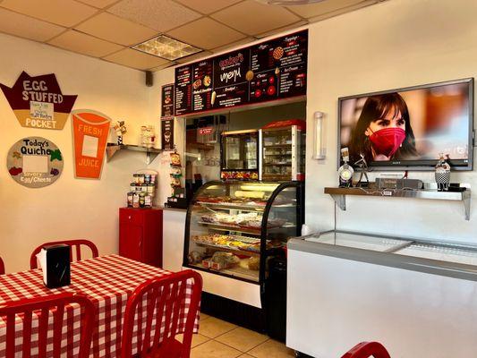 Interior of restaurant/cafe