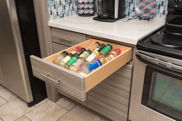 under-mount drawers