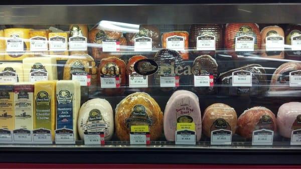 Deli features Boars Head meats along with many PA brands