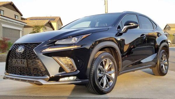 Finished work: Lexus NX 300 F Sport