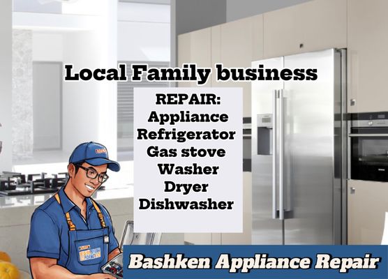 Appliance repair. HVAC repair