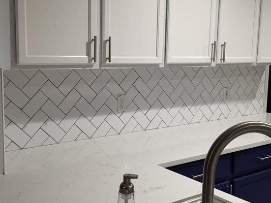 Need a backsplash? Not a problem!