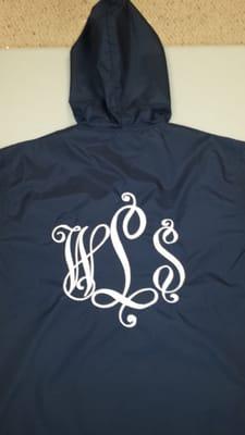 Ex large monograms for outer wear.